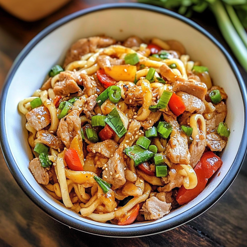 Spicy Pork Noodles: Quicker Than Takeout, Ready in Minutes
